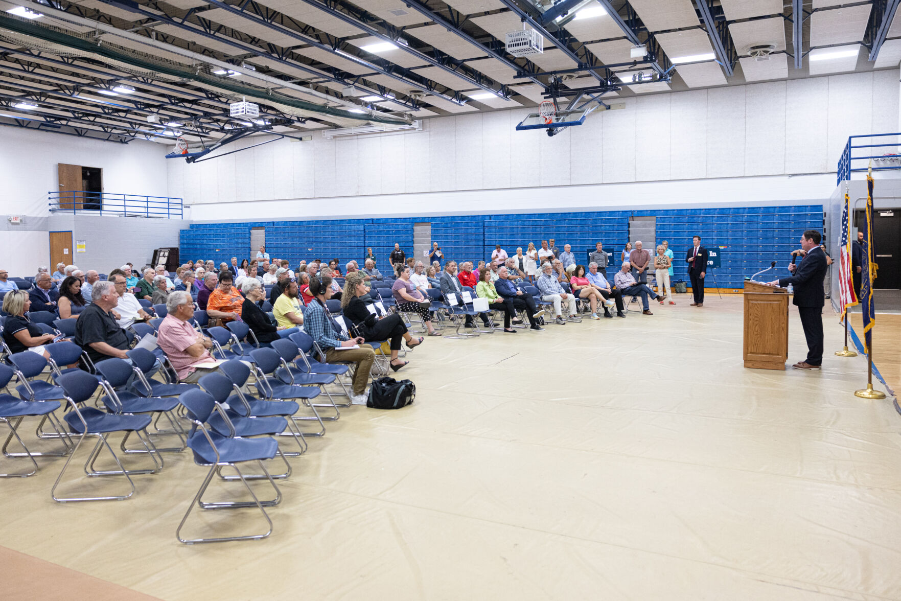 Flood town hall, 8.7